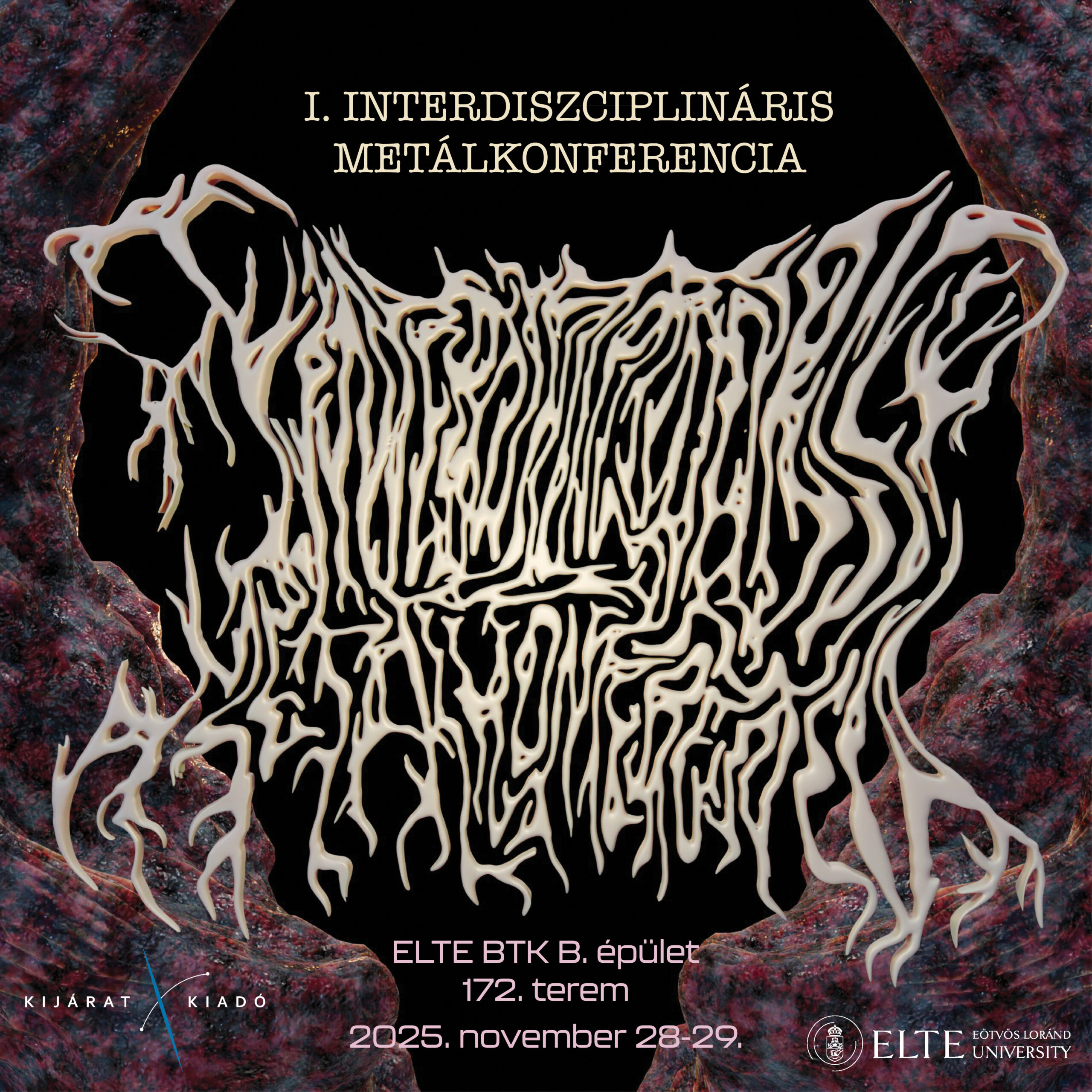 I. Interdiszciplináris Metálkonferencia (design: Boruzs Boglárka)
