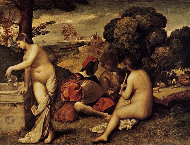 632px-Giorgione,_Pastoral_Concert_01